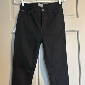 ‘BOYISH’.  The Danny  “Black Beauty” jeans Size 26